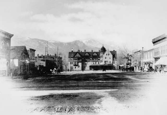Antler Hotel Colorado Springs 1883