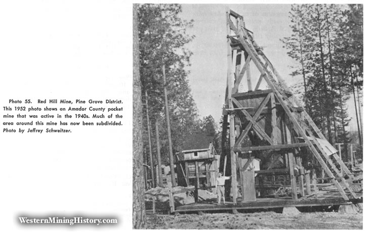 Red Hill Mine, Pine Grove District