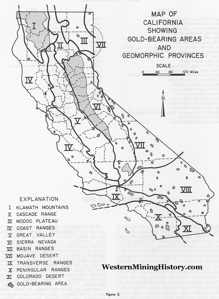 California Gold Regions