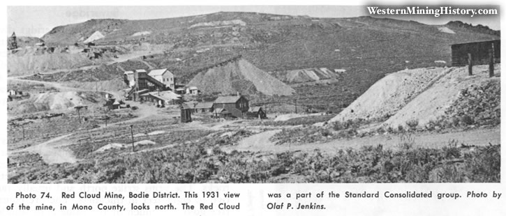 Red Cloud Mine, Bodie District