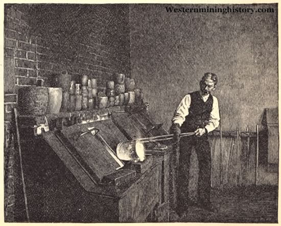 Pouring Gold - Assay Office, Helena