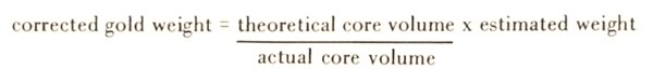 core rise equation