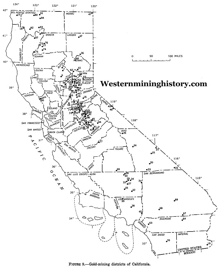 California Gold Production