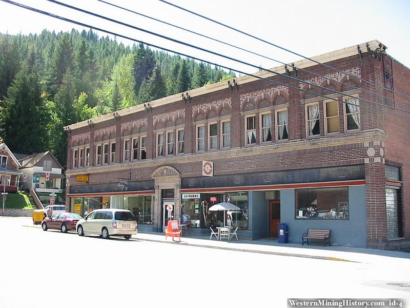 Downtown Wallace, Idaho.