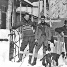 Sledding in Cornucopia