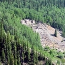 Silverton Colorado - old mill site near the Mayflower Gold Mill