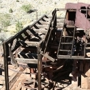 Ore Bin and Aerial tramway - Pioche