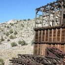 Ore Bin and Aerial Tramway - Pioche