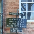 Old sign - Pioche