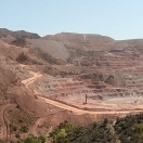 Open-pit copper mine at Clifton