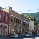 Downtown Wallace, Idaho.