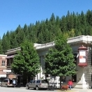 Downtown Wallace, Idaho.