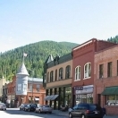 Downtown Wallace, Idaho.