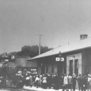 KELLOGG-WARDNER depot, circa 1920.