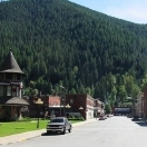 Downtown Wallace, Idaho.