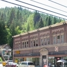 Downtown Wallace, Idaho.