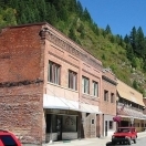 Downtown Wallace, Idaho.