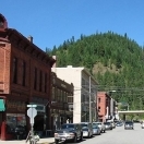 Downtown Wallace, Idaho.