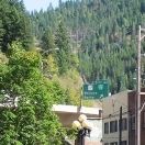 Downtown Wallace, Idaho.