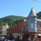 Downtown Wallace, Idaho.