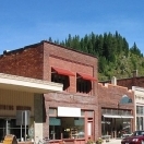 Downtown Wallace, Idaho.