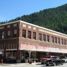 Downtown Wallace, Idaho.