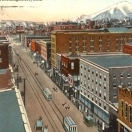Butte Montana Postcard Illustration