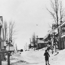 Skiing on Main Street - Cornucopia