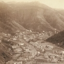 Deadwood, South Dakota. A part of the city from Forest Hill.