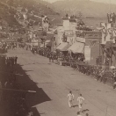The great Hub-and-Hub race at Deadwood 1888