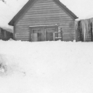 House Buried in Snow - Granite