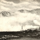 A.V. Smelter with Mt. Massive in the background - Leadville