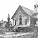 Methodist Church being moved - Sumpter