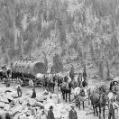 Red Boy Mine. Boiler being transported to mine.