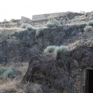 Rock Point Mill remains - Dayton Nevada