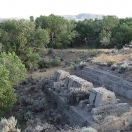 Rock Point Mill remains - Dayton Nevada