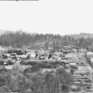 Looking east up Granite Street to the school - Sumpter