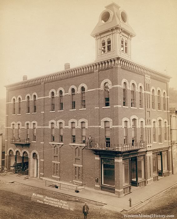 Deadwood’s pride. The elegant City Hall