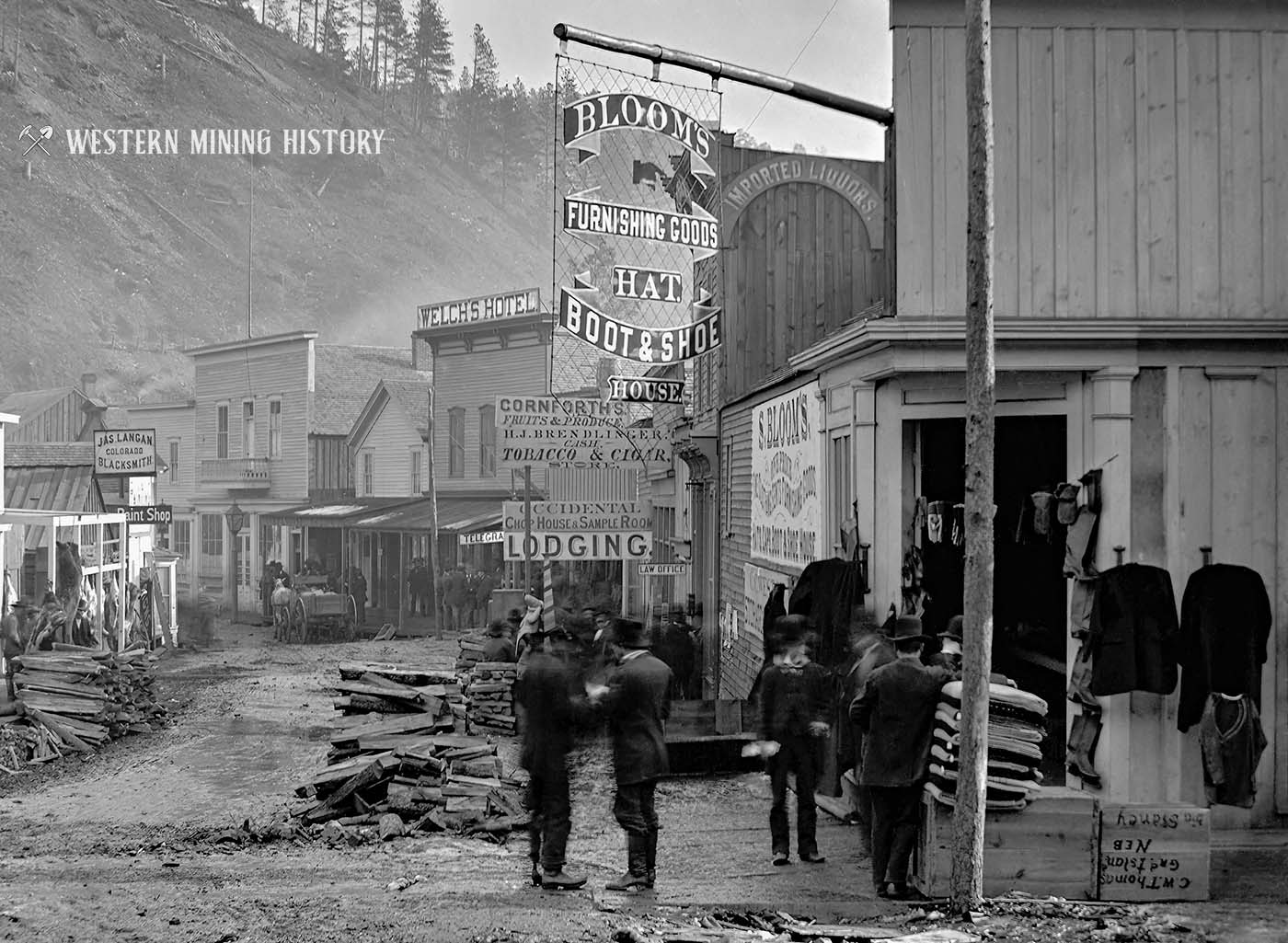 Lee Street Deadwood 1877