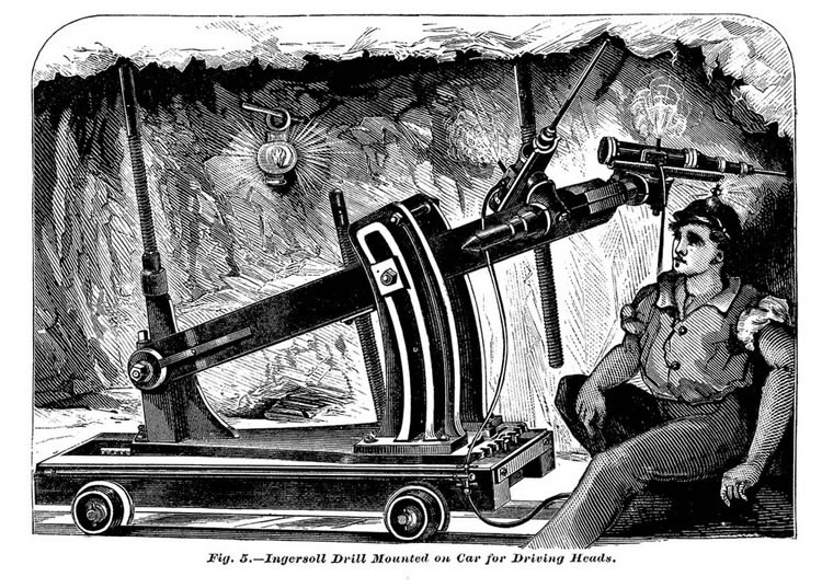 Ingersoll Rock Drill