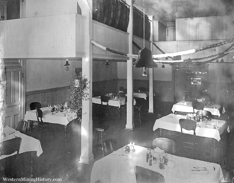Sumpter Hotel Dining Room