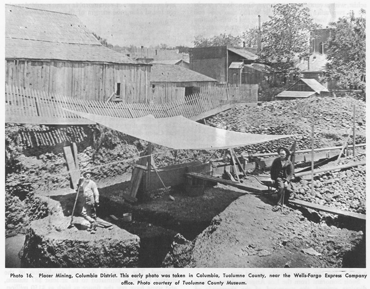 Placer Mining, Columbia District