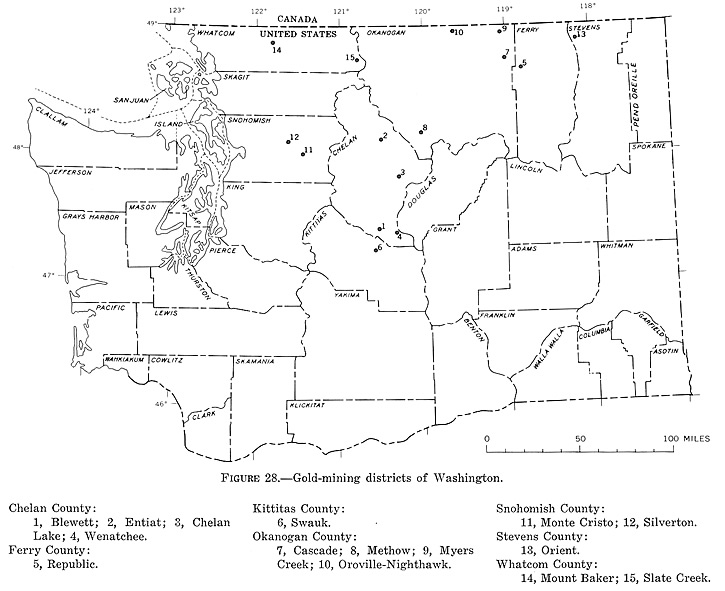 Washington Gold Production